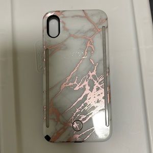 iPhone XS Max Selfie Light Phone Case